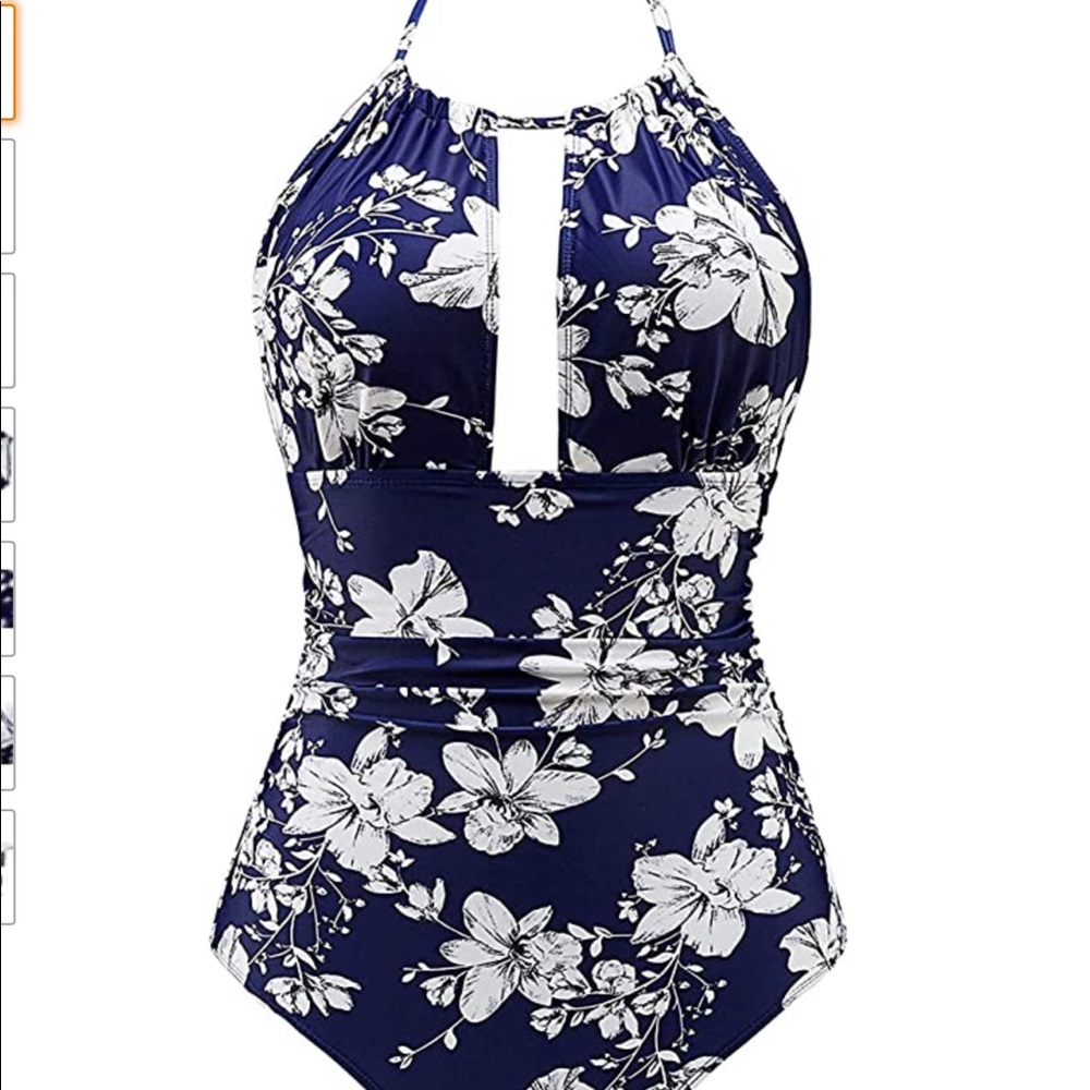 NWT One Piece Swimsuit Tummy Control Bathing Suit